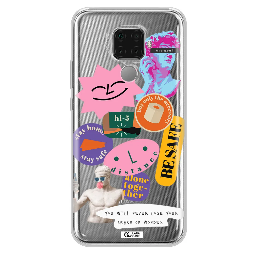 Be Safe Huawei Mate 30 Lite Clear TPU Case
