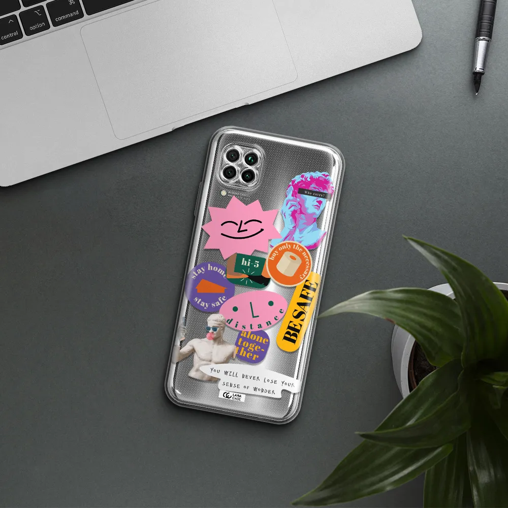 Be Safe Huawei Nova 7I Clear Tpu Case