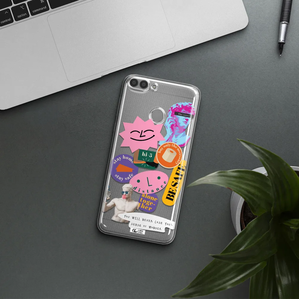 Be Safe Huawei P Smart 2017 Clear TPU Case