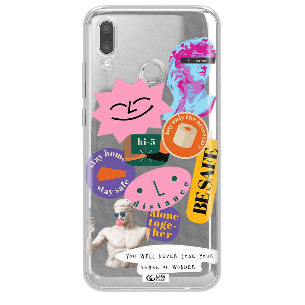 Be Safe Huawei P Smart 2019 Clear TPU Case