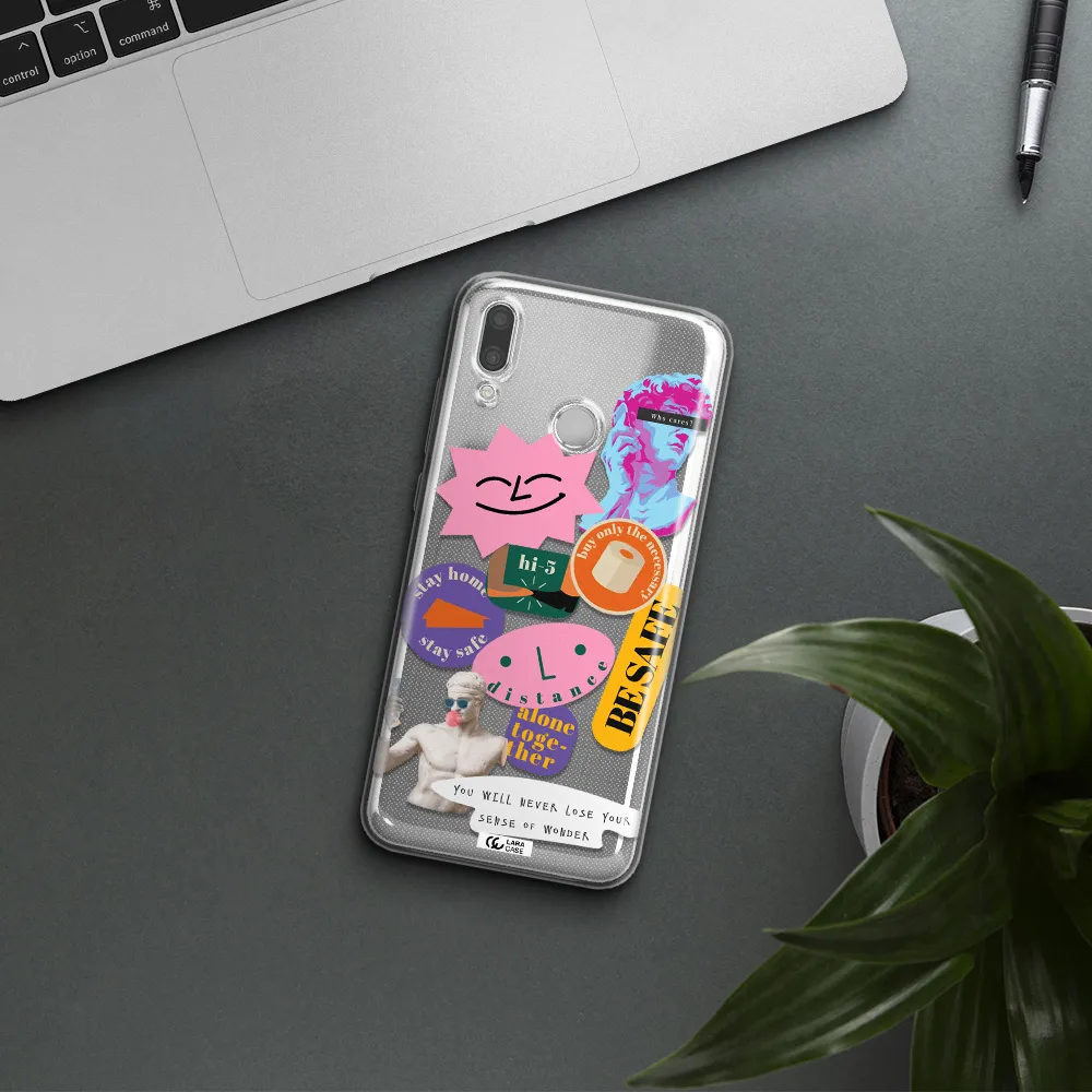 Be Safe Huawei P Smart 2019 Clear TPU Case