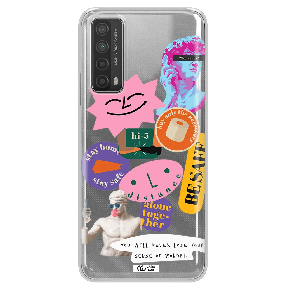 Be Safe Huawei P Smart 2021 Clear TPU Case