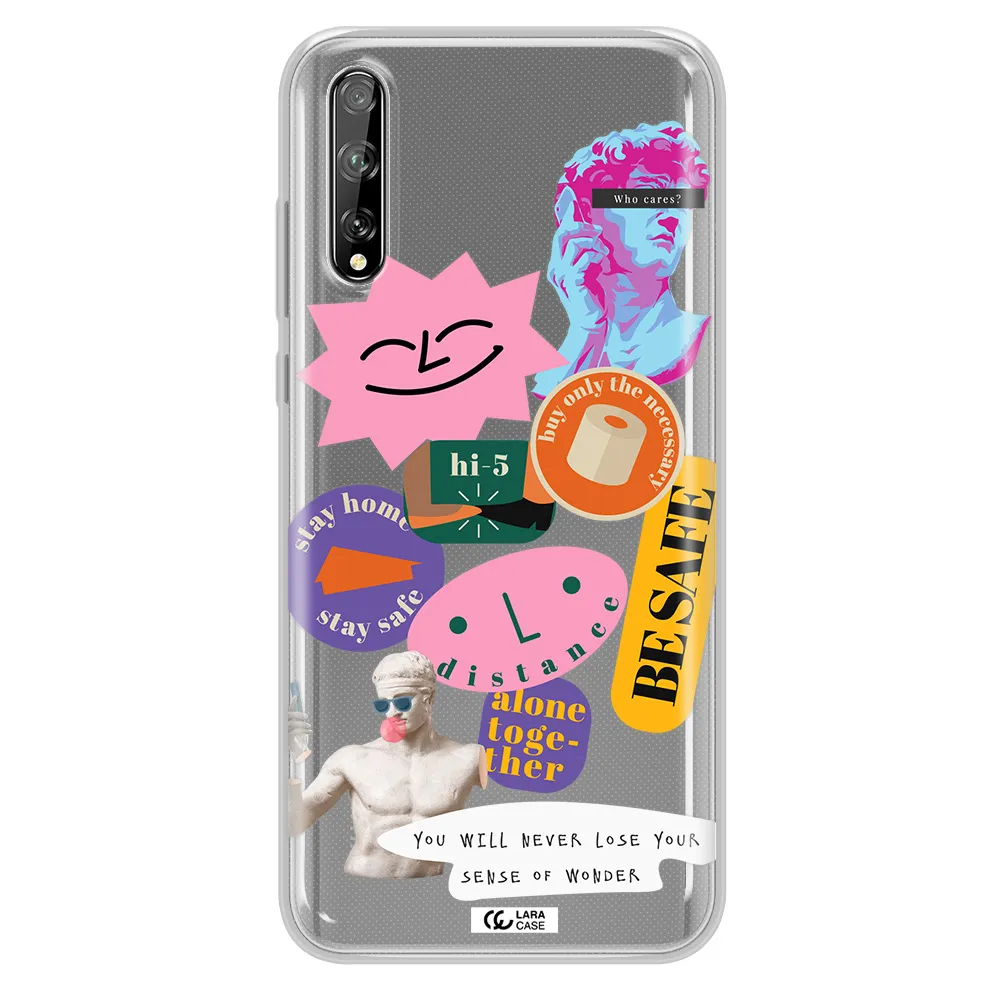 Be Safe Huawei P Smart S Clear TPU Case