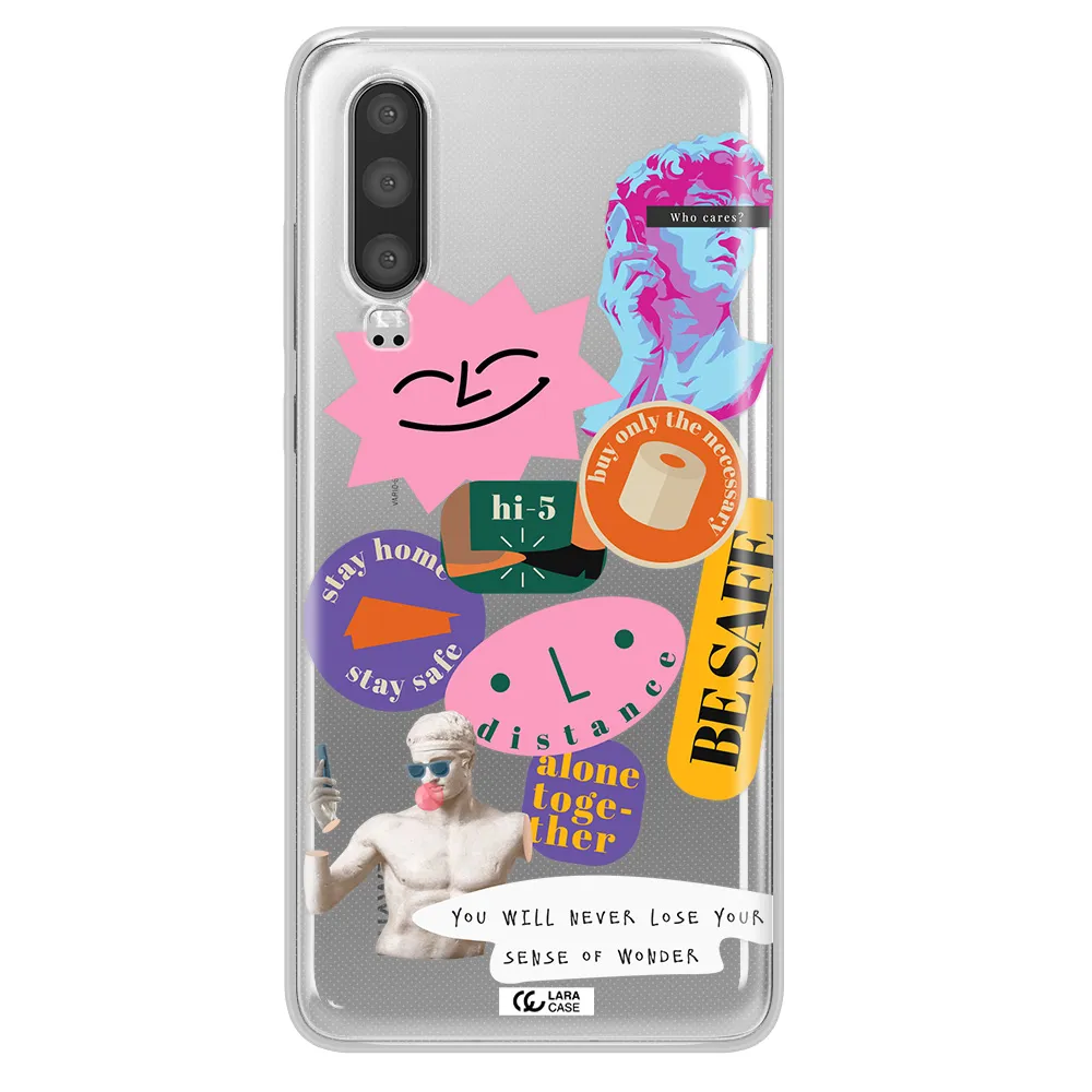 Be Safe Huawei P30 Clear TPU Case