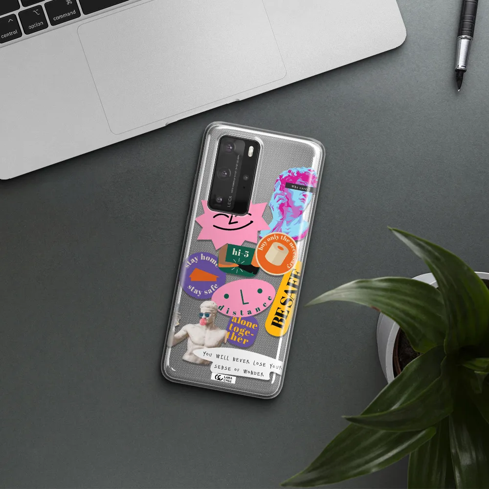 Be Safe Huawei P40 Pro Clear TPU Case