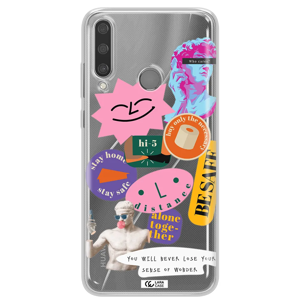 Be Safe Huawei Y6P Clear TPU Case