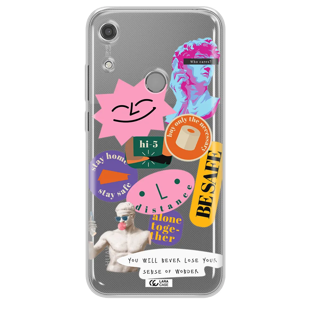 Be Safe Huawei Y6S Clear TPU Case