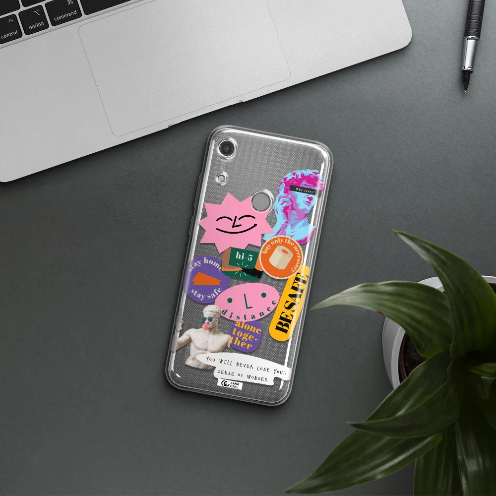 Be Safe Huawei Y6S Clear TPU Case