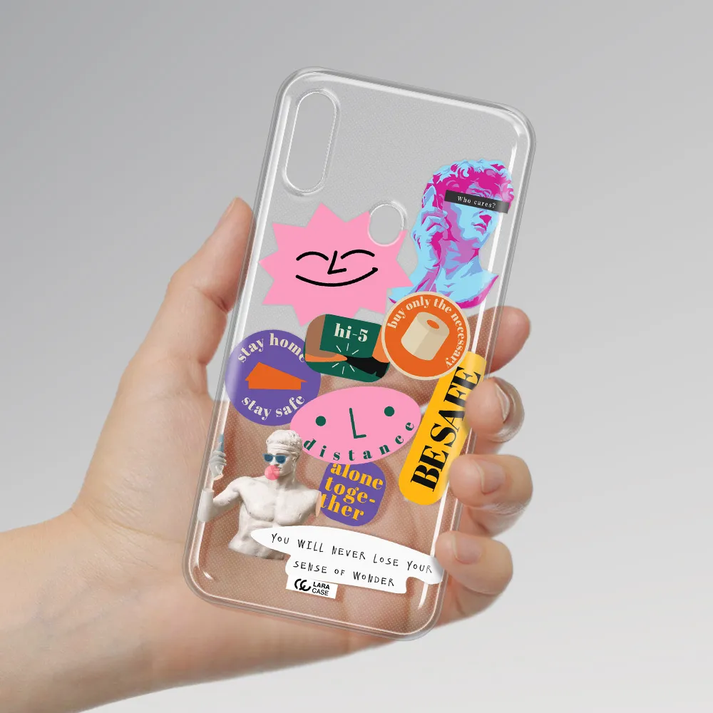 Be Safe Samsung A11 Clear TPU Case