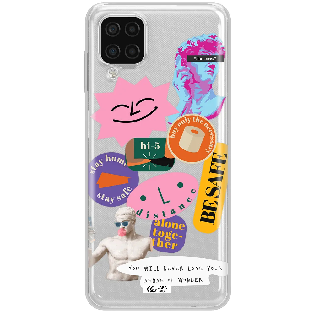 Be Safe Samsung A12 4g Clear TPU Case