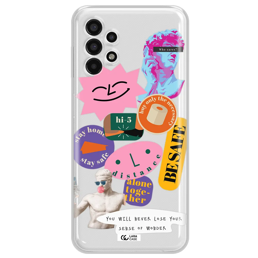 Be Safe Samsung A13 4g Clear TPU Case