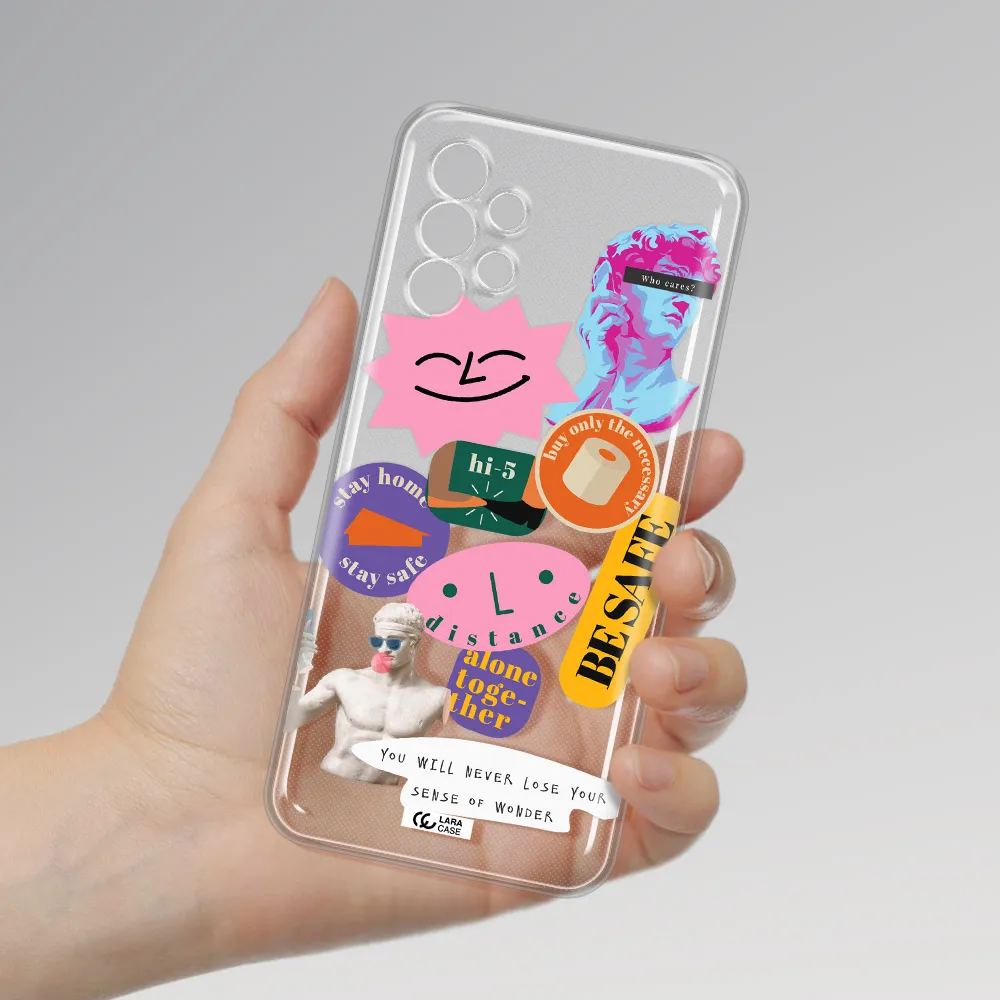 Be Safe Samsung A13 4g Clear TPU Case