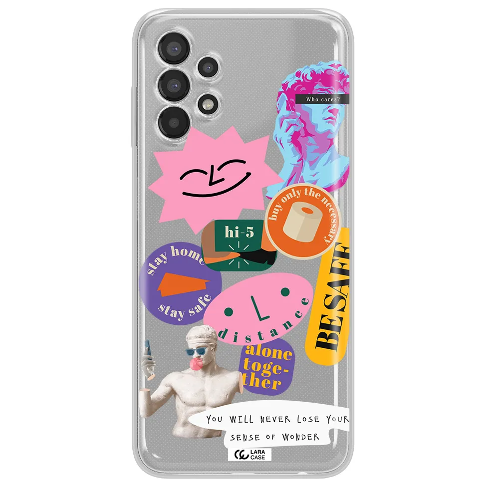 Be Safe Samsung A13 Clear TPU Case