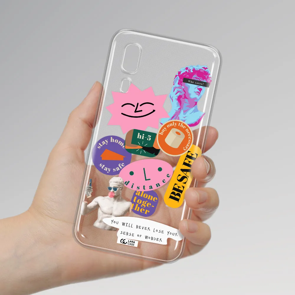 Be Safe Samsung A2 Core Clear TPU Case