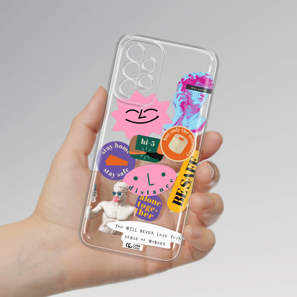 Be Safe Samsung A23 5G Clear Tpu Case