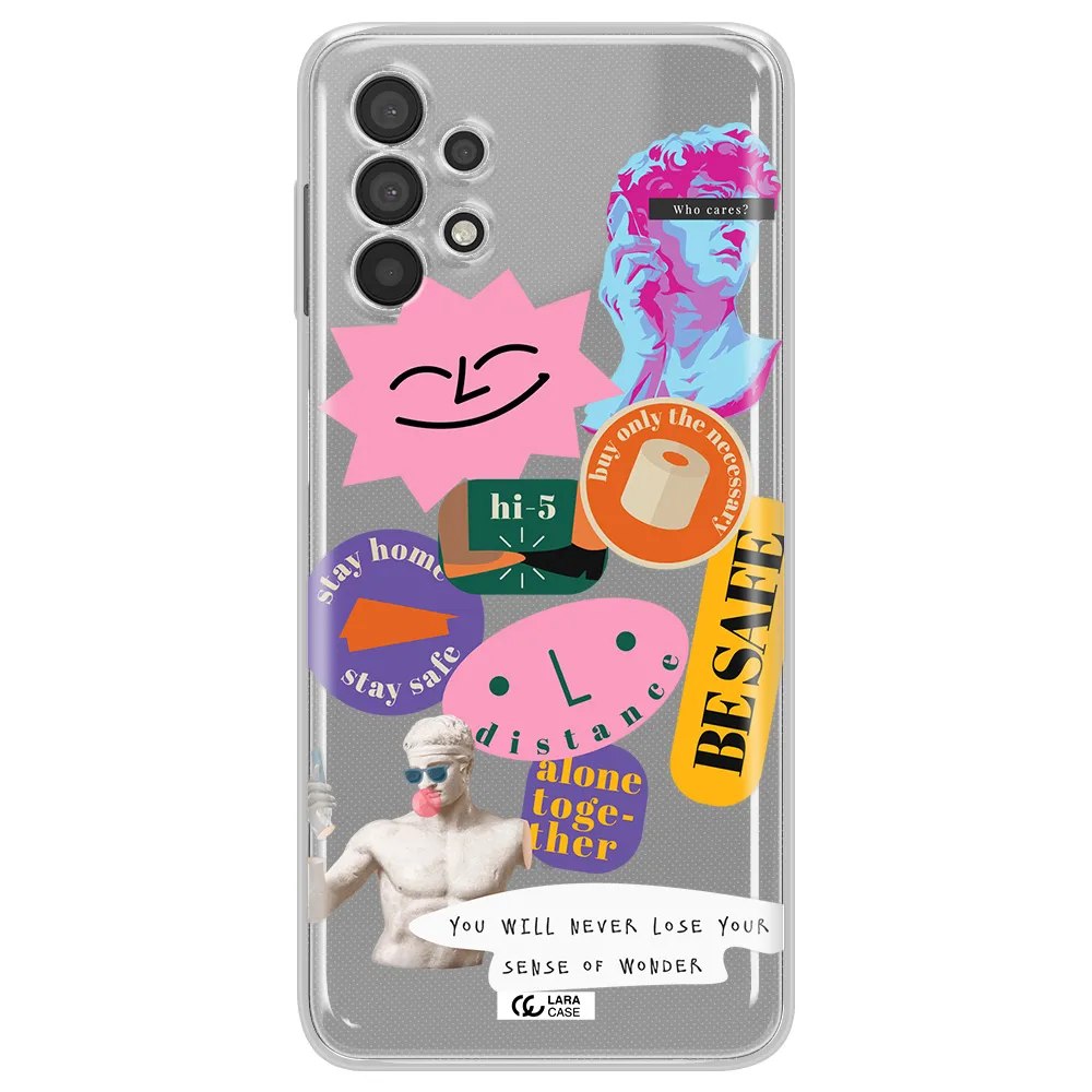 Be Safe Samsung A32 4G Clear Tpu Case