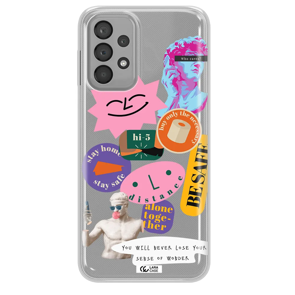 Be Safe Samsung A33 Clear TPU Case