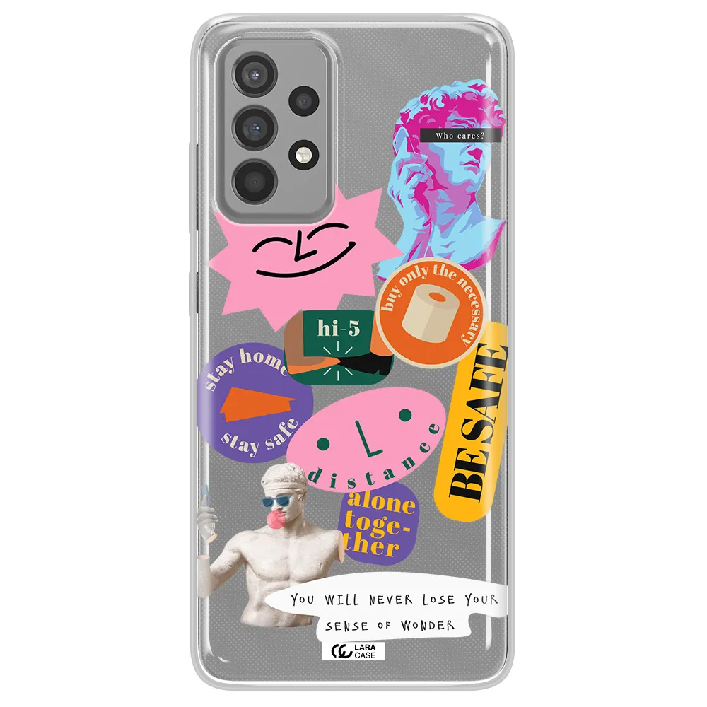 Be Safe Samsung A52 Clear TPU Case