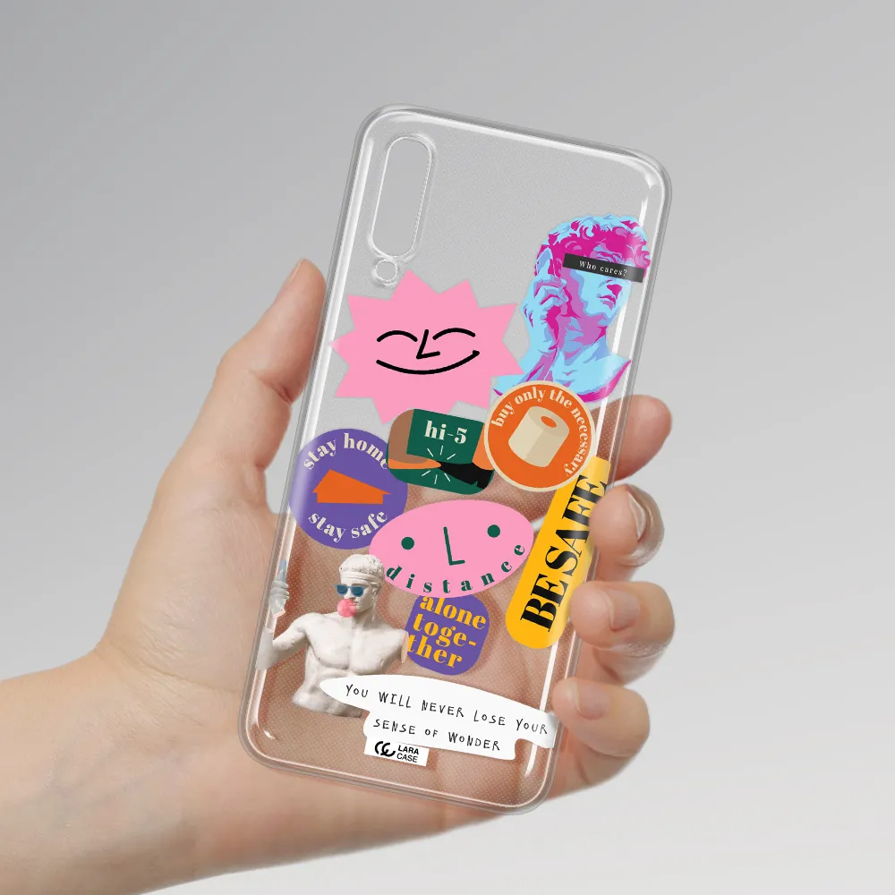 Be Safe Samsung A70 Clear TPU Case