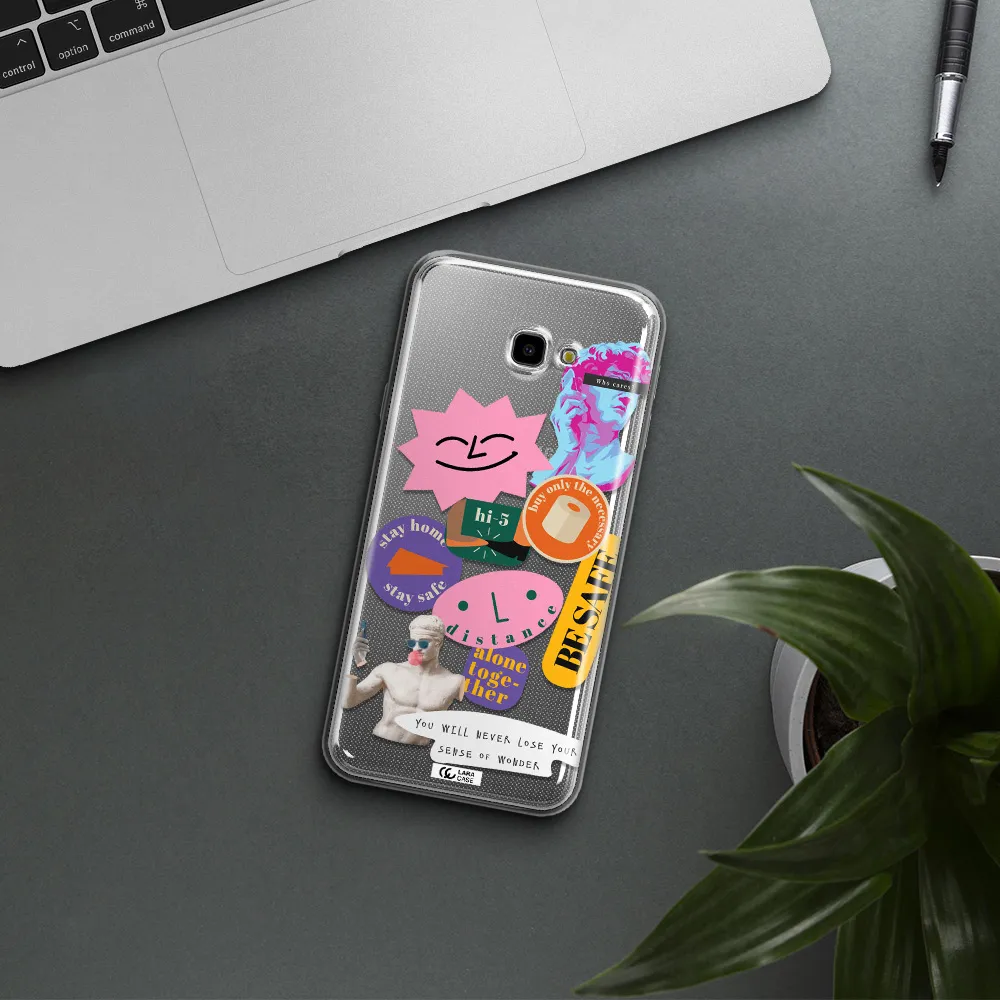 Be Safe Samsung J4 Plus Clear TPU Case