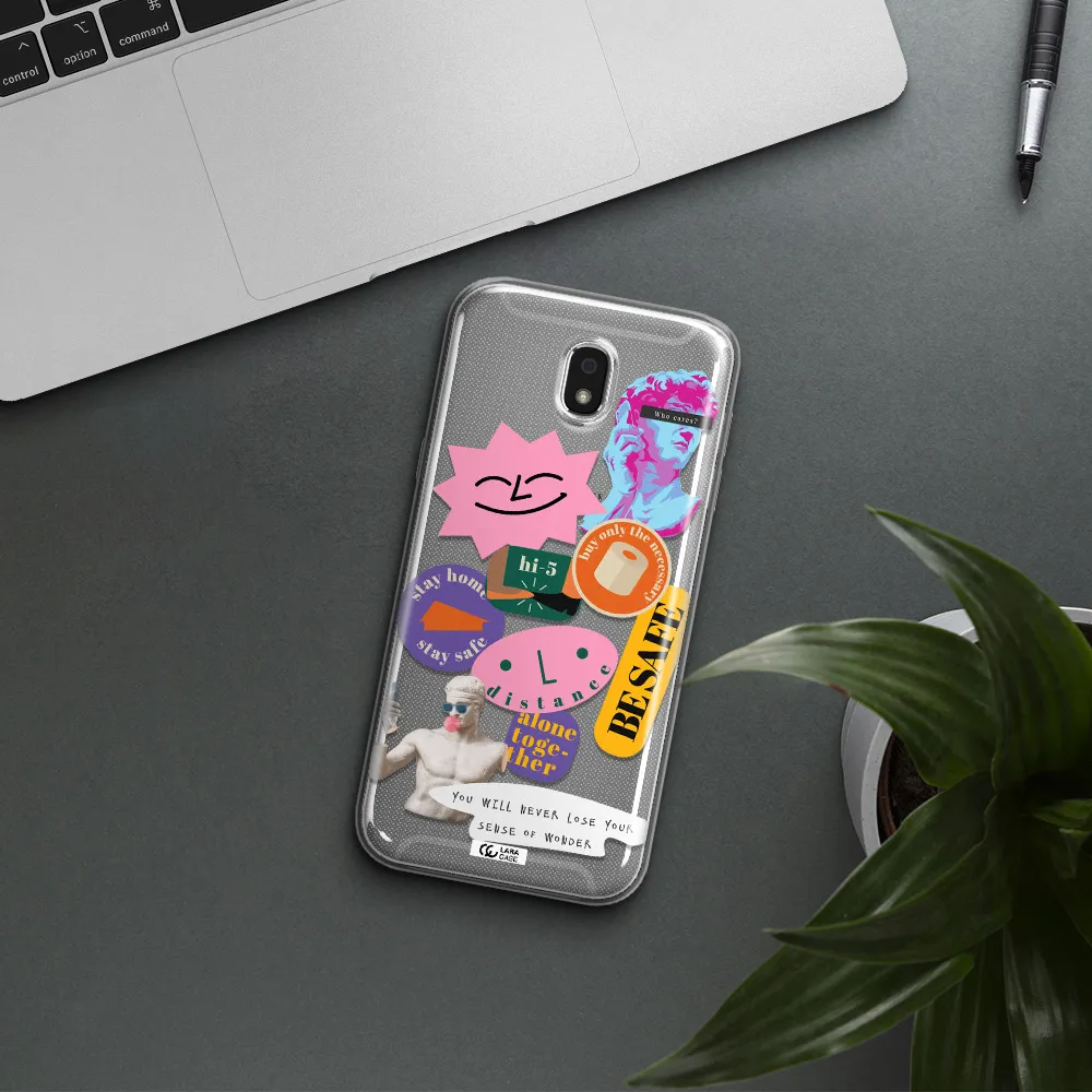 Be Safe Samsung J5 2017 Clear TPU Case