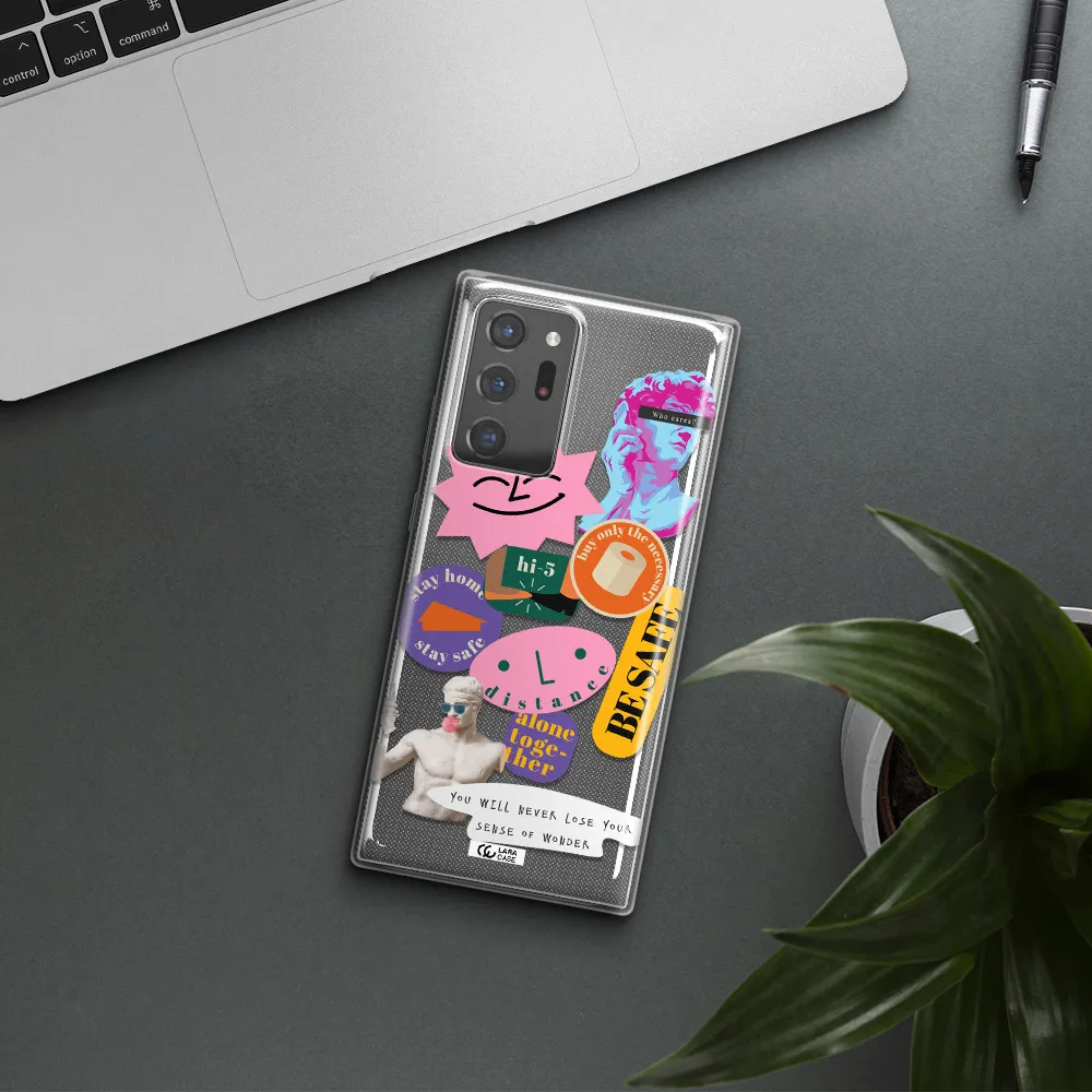 Be Safe Samsung Note 20 Ultra Clear TPU Case