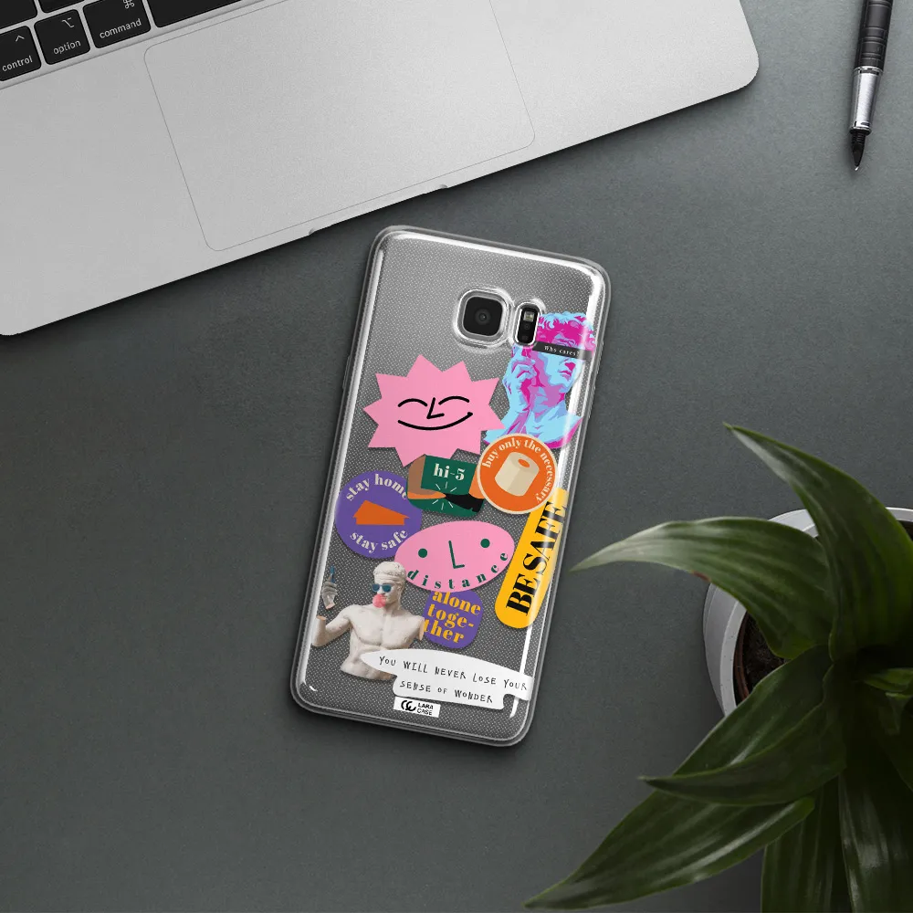 Be Safe Samsung Note 5 Clear TPU Case