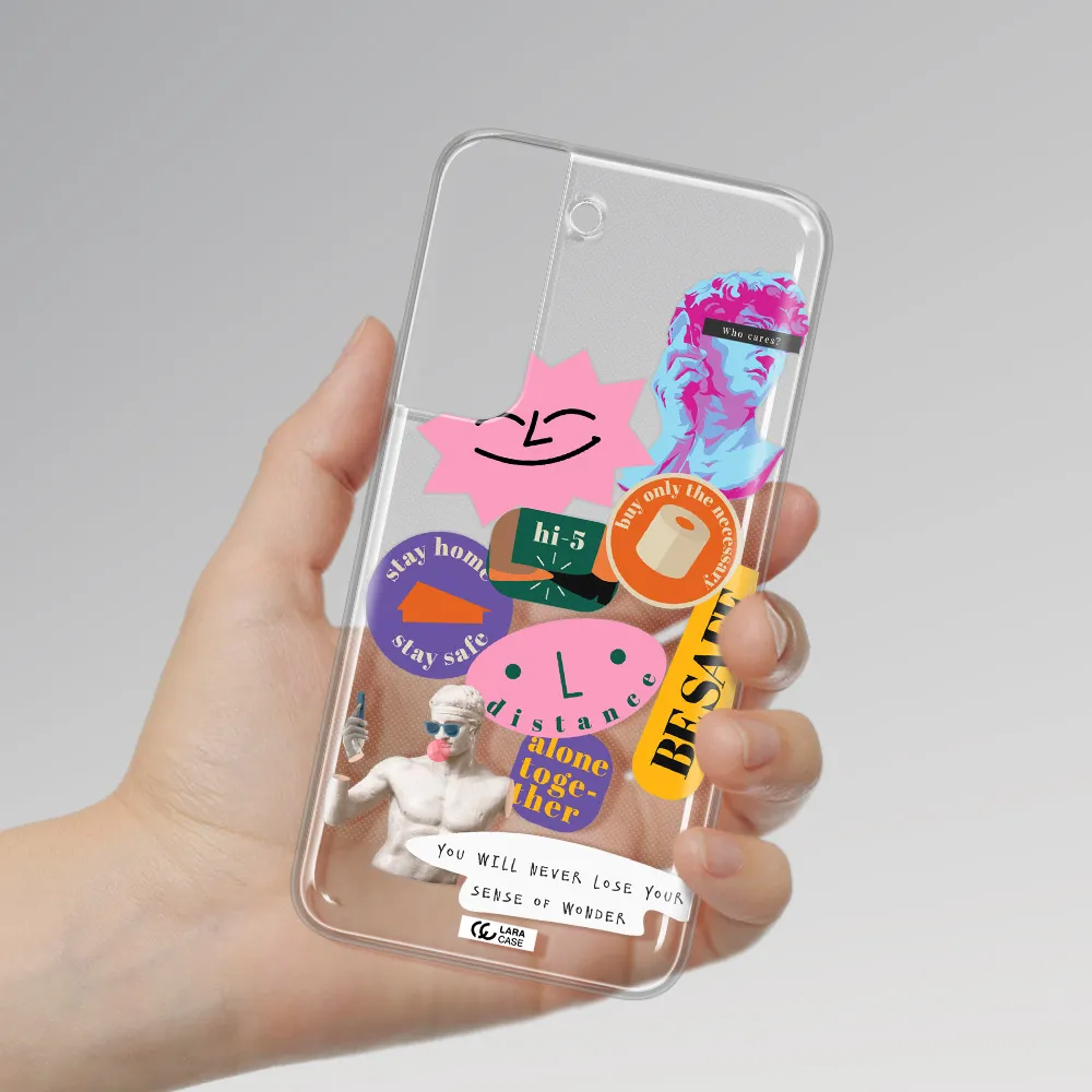 Be Safe Samsung S 22 Plus Clear TPU Case