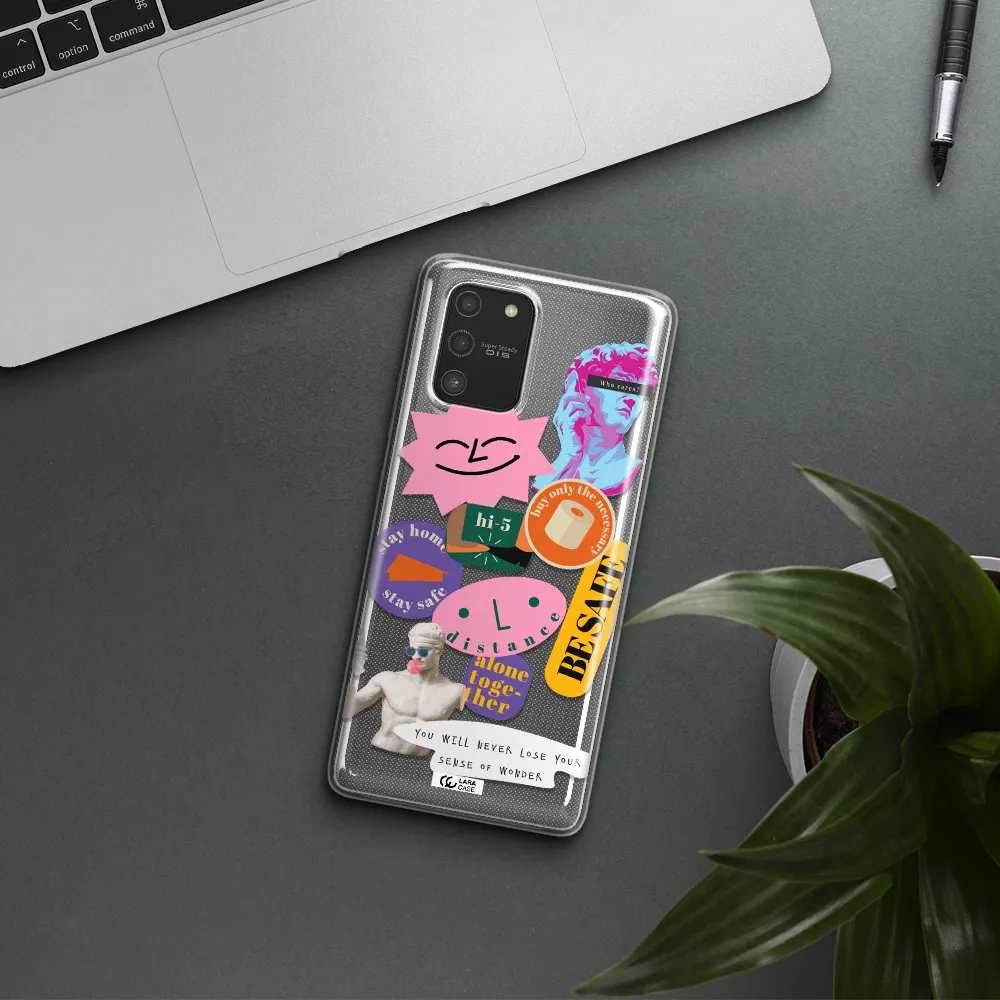 Be Safe Samsung S10 Lite Clear TPU Case