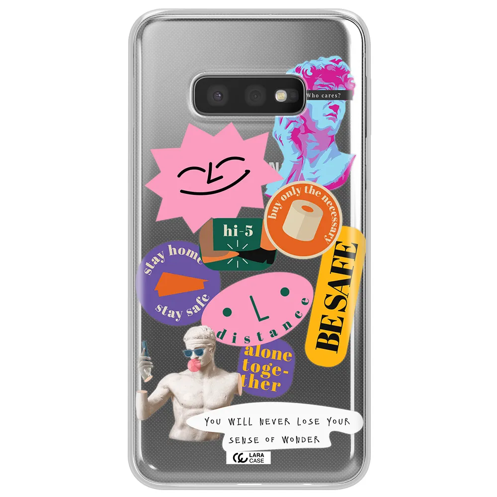 Be Safe Samsung S10e Clear TPU Case