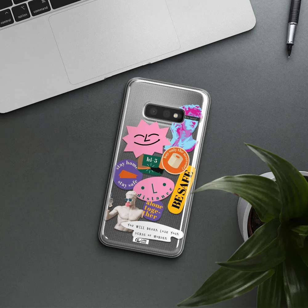 Be Safe Samsung S10e Clear TPU Case