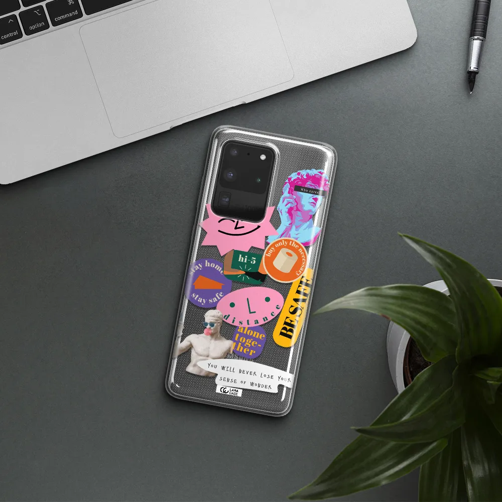 Be Safe Samsung S20 Ultra Clear TPU Case