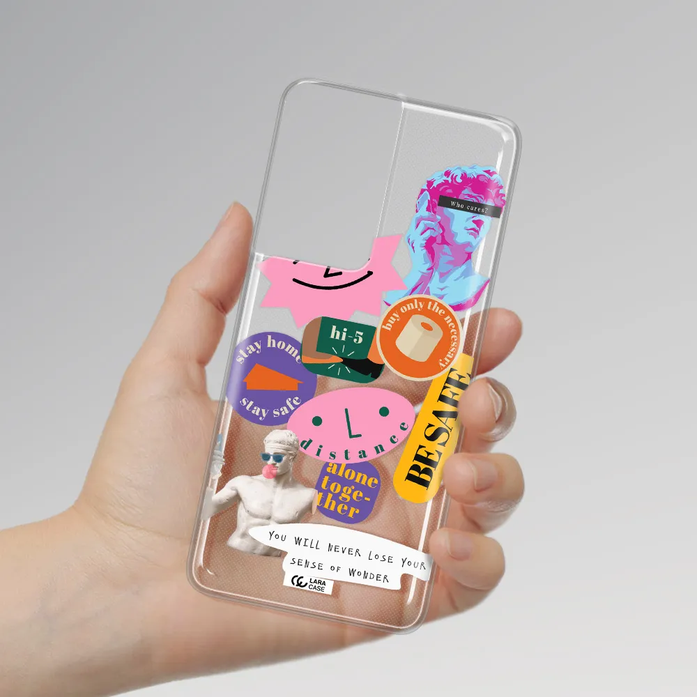 Be Safe Samsung S21 Ultra Clear TPU Case