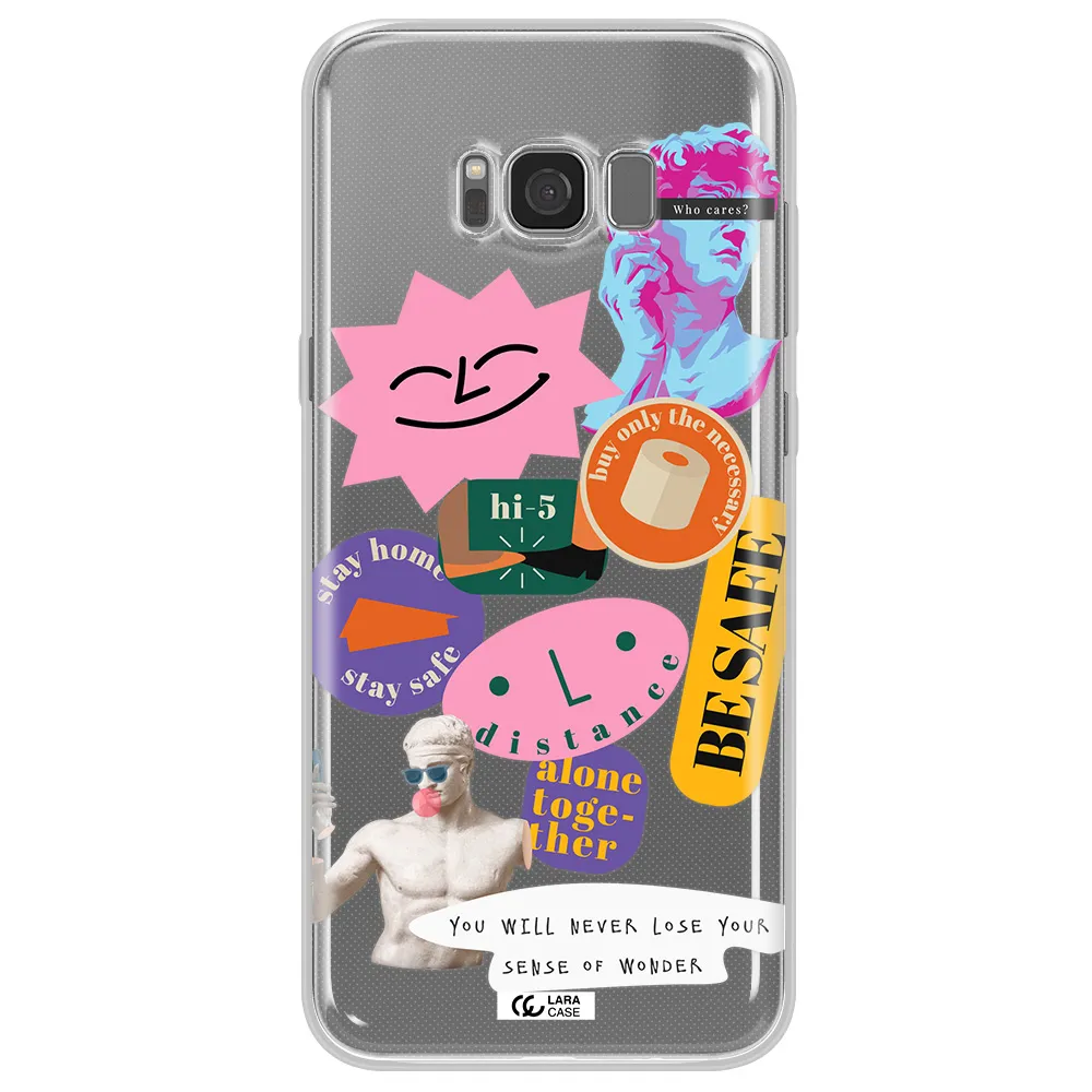 Be Safe Samsung S8 Clear TPU Case