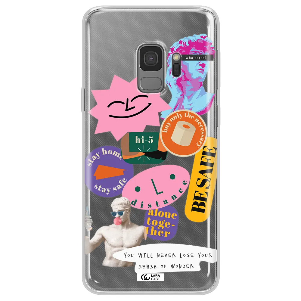 Be Safe Samsung S9 Clear TPU Case