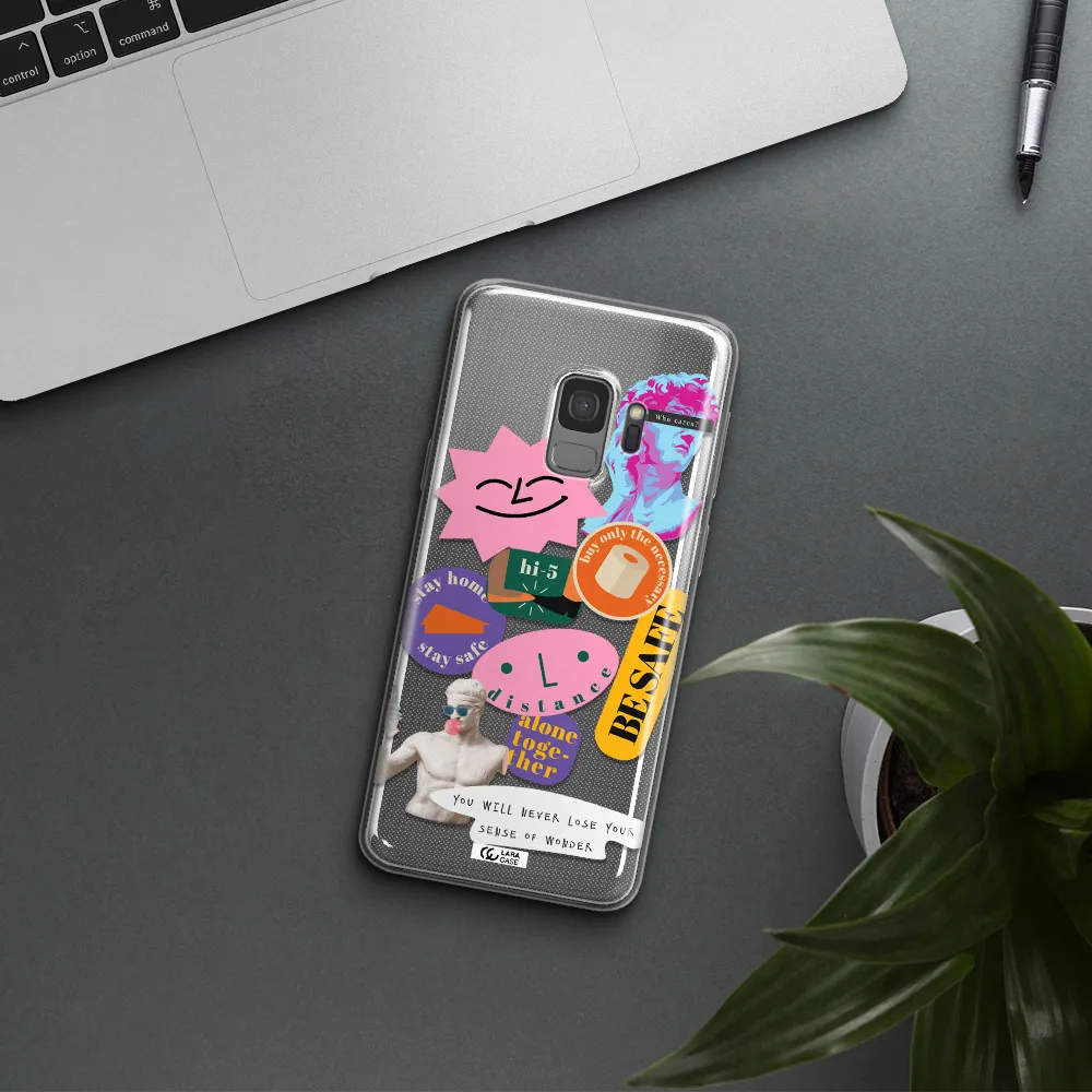 Be Safe Samsung S9 Clear TPU Case
