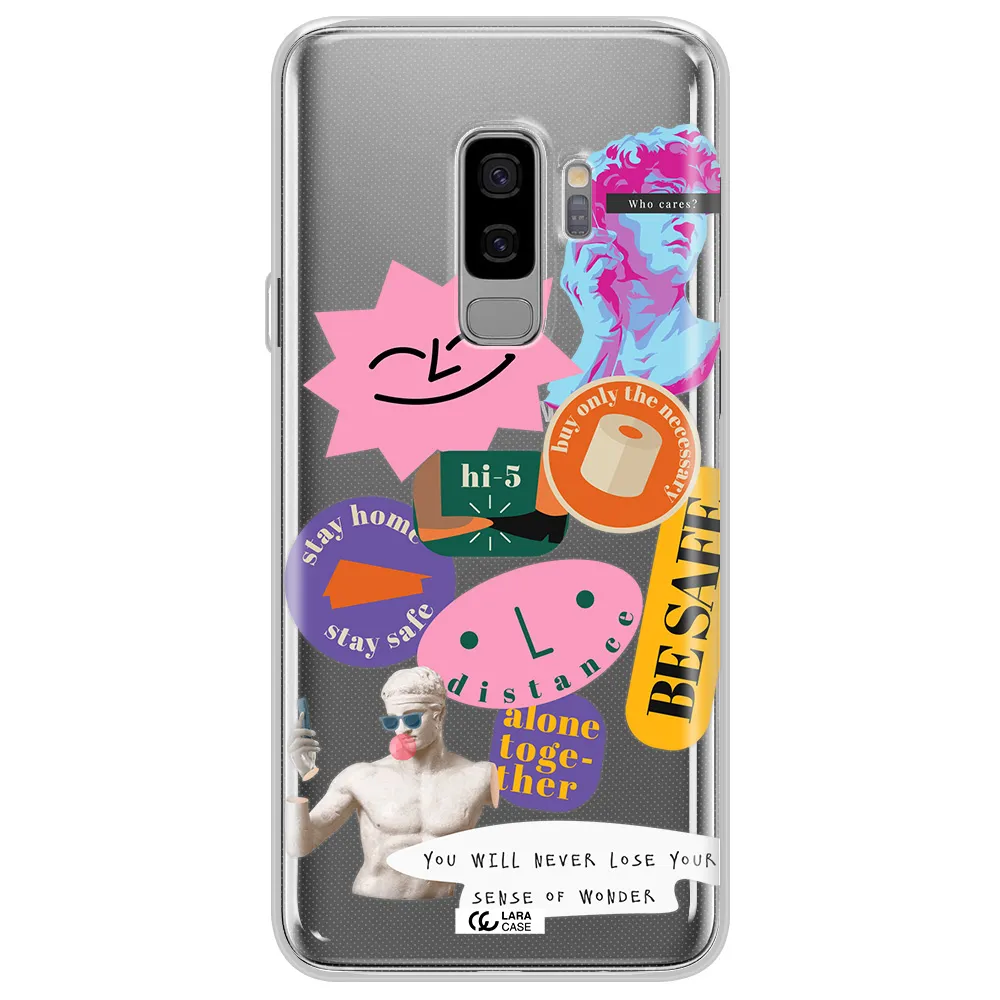 Be Safe Samsung S9 Plus Clear TPU Case