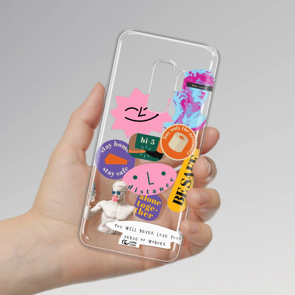 Be Safe Samsung S9 Plus Clear TPU Case