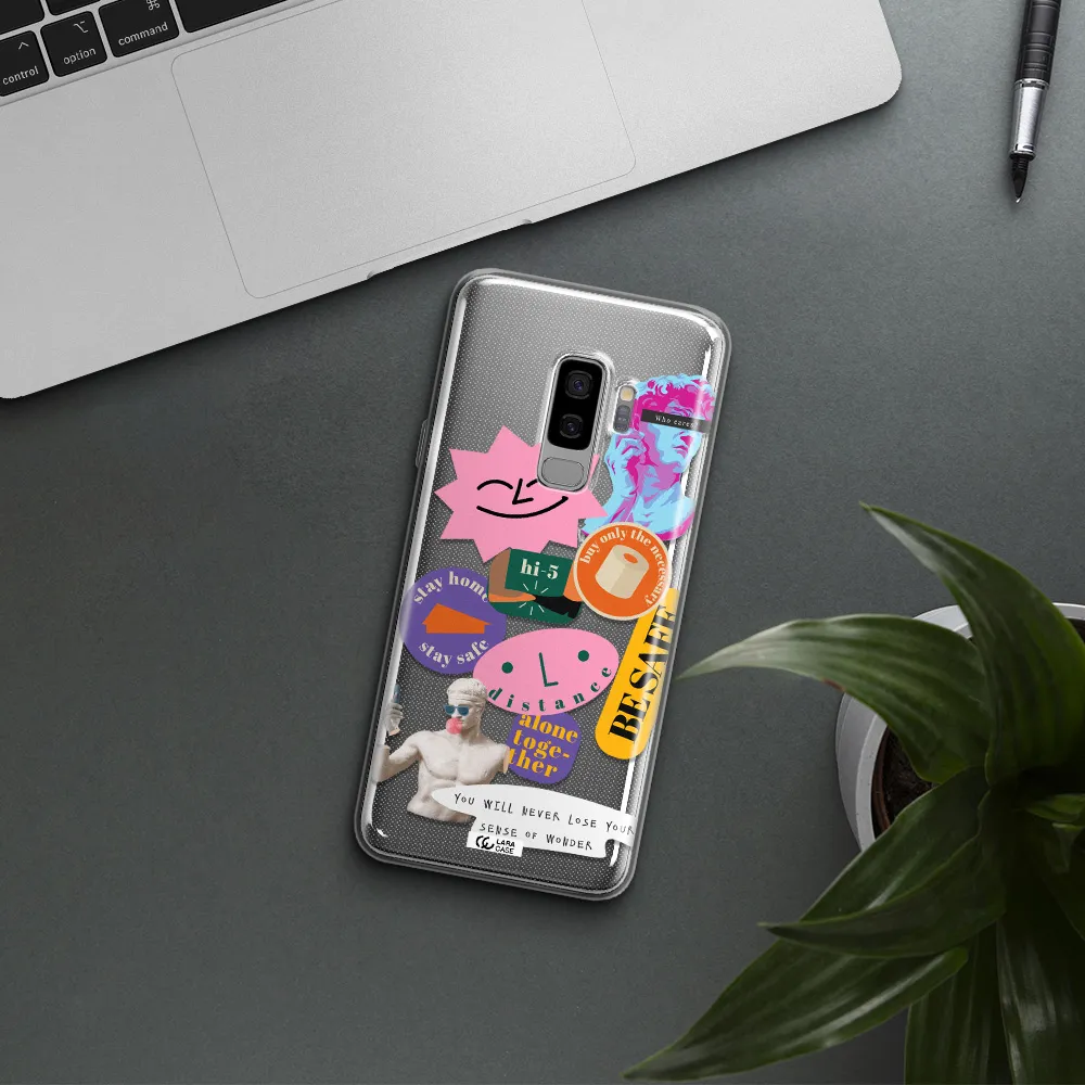 Be Safe Samsung S9 Plus Clear TPU Case