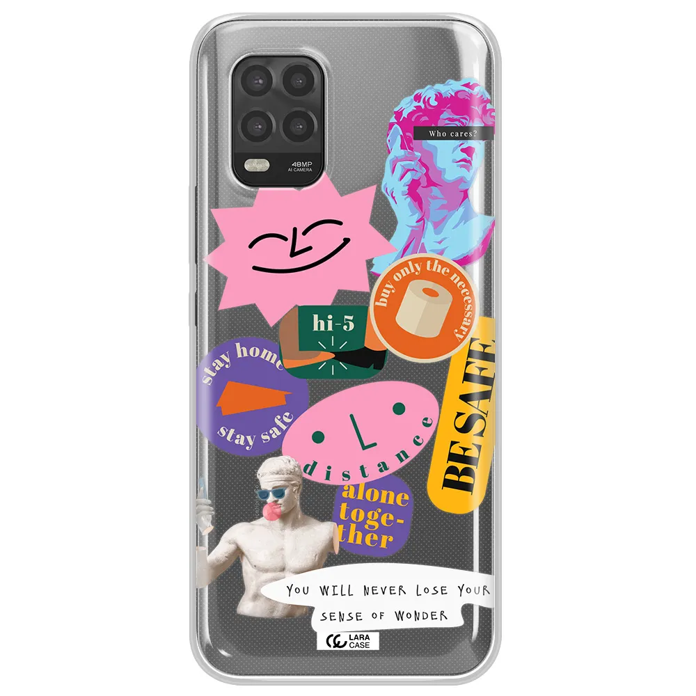 Be Safe Xiaomi Mi 10 Lite Clear TPU Case