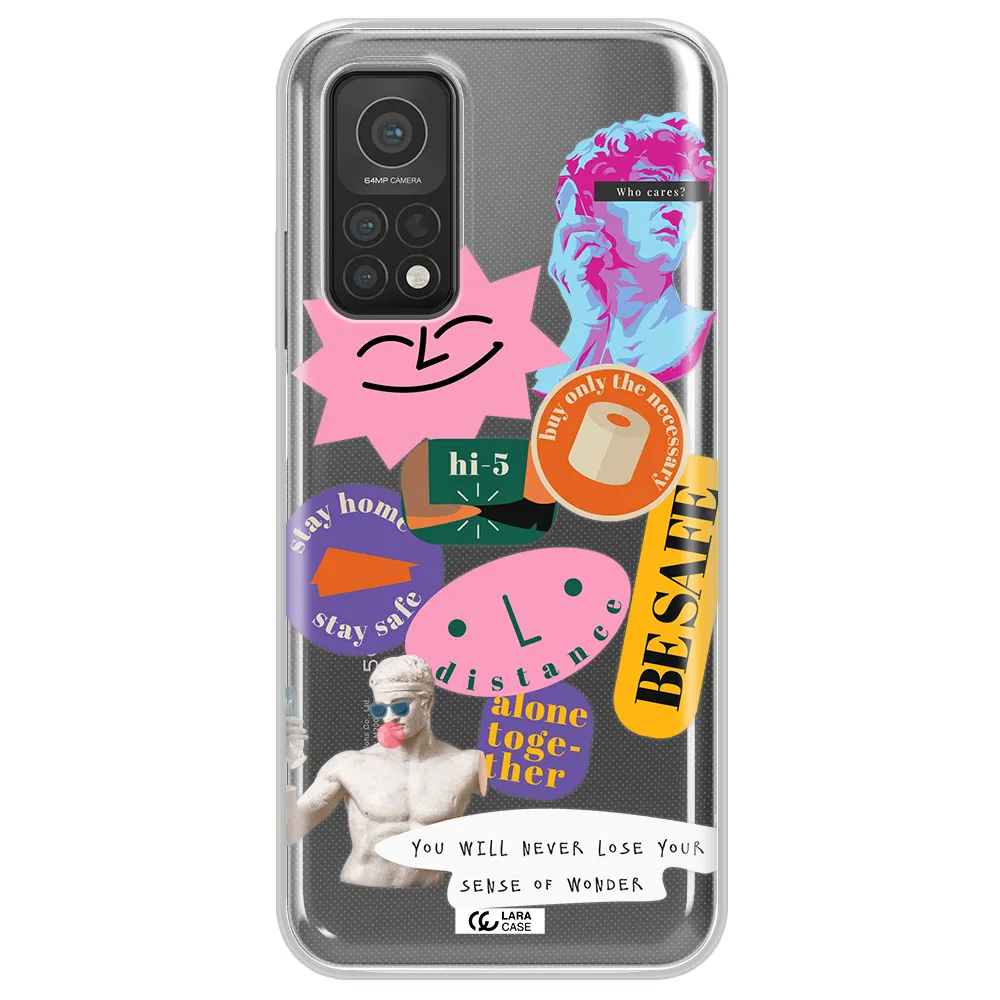 Be Safe Xiaomi Mi 10T Clear TPU Case