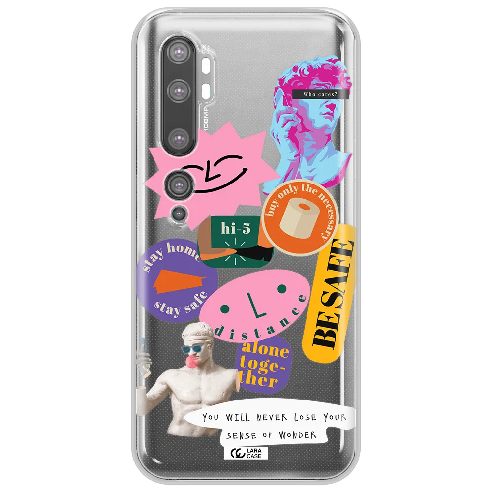 Be Safe Xiaomi Mi Note 10 Clear TPU Case