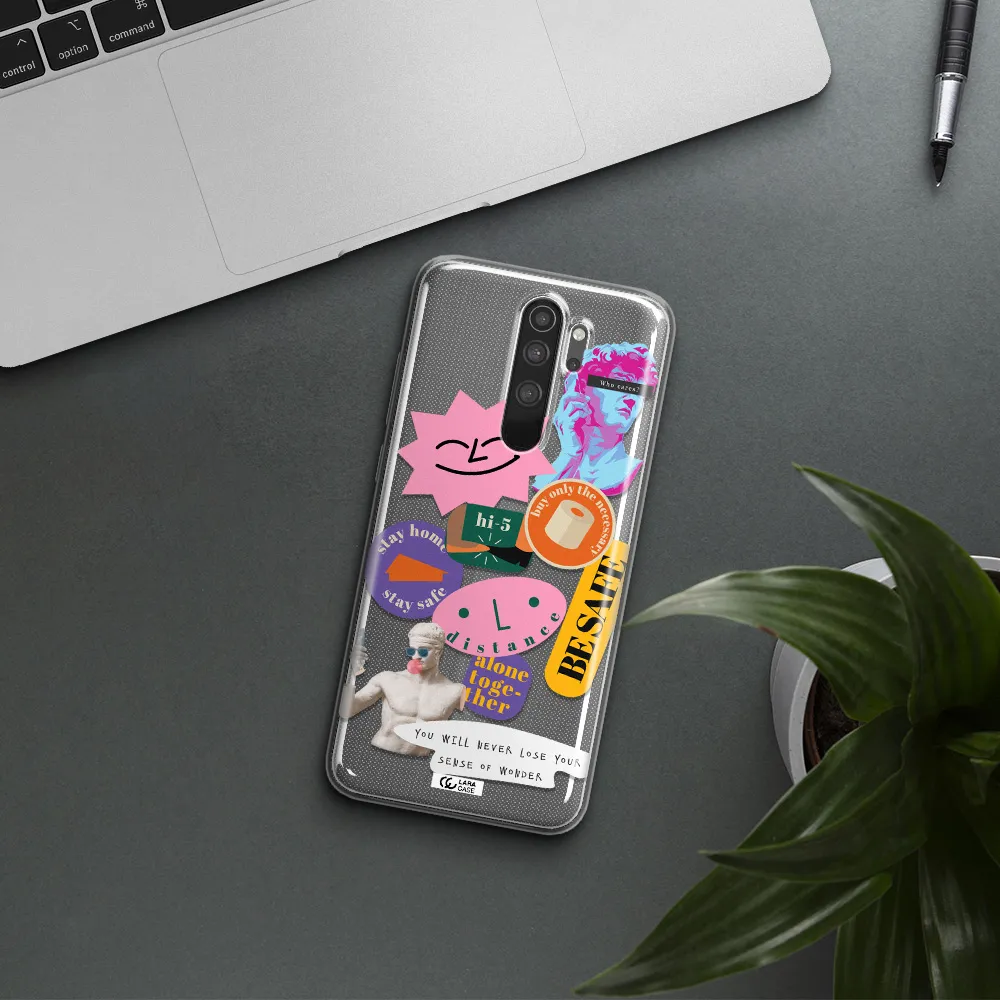 Be Safe Xiaomi Note 8 Pro Clear TPU Case