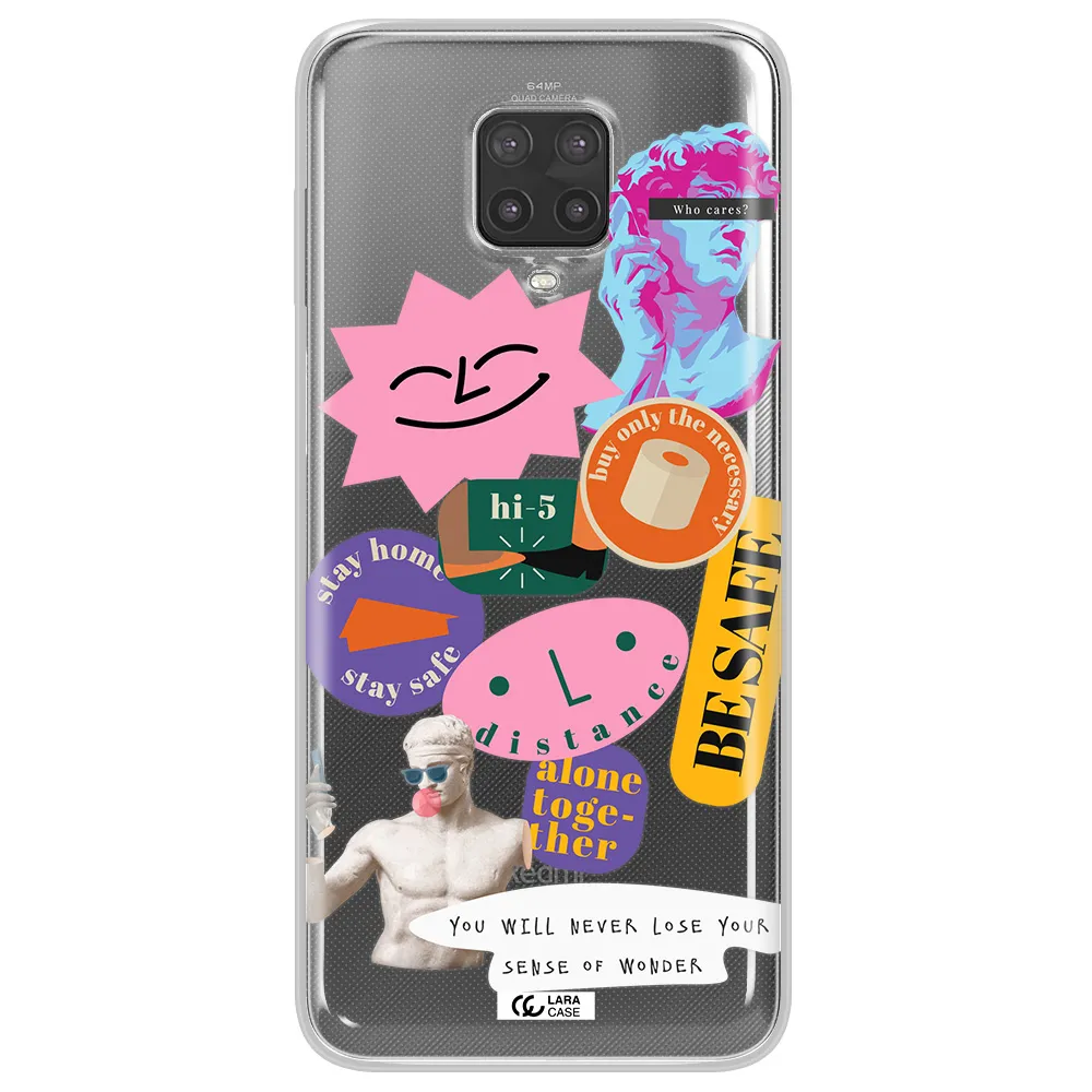 Be Safe Xiaomi Note 9 Pro Clear TPU Case