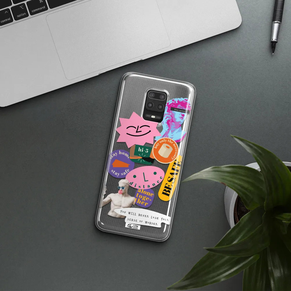 Be Safe Xiaomi Note 9S Clear TPU Case