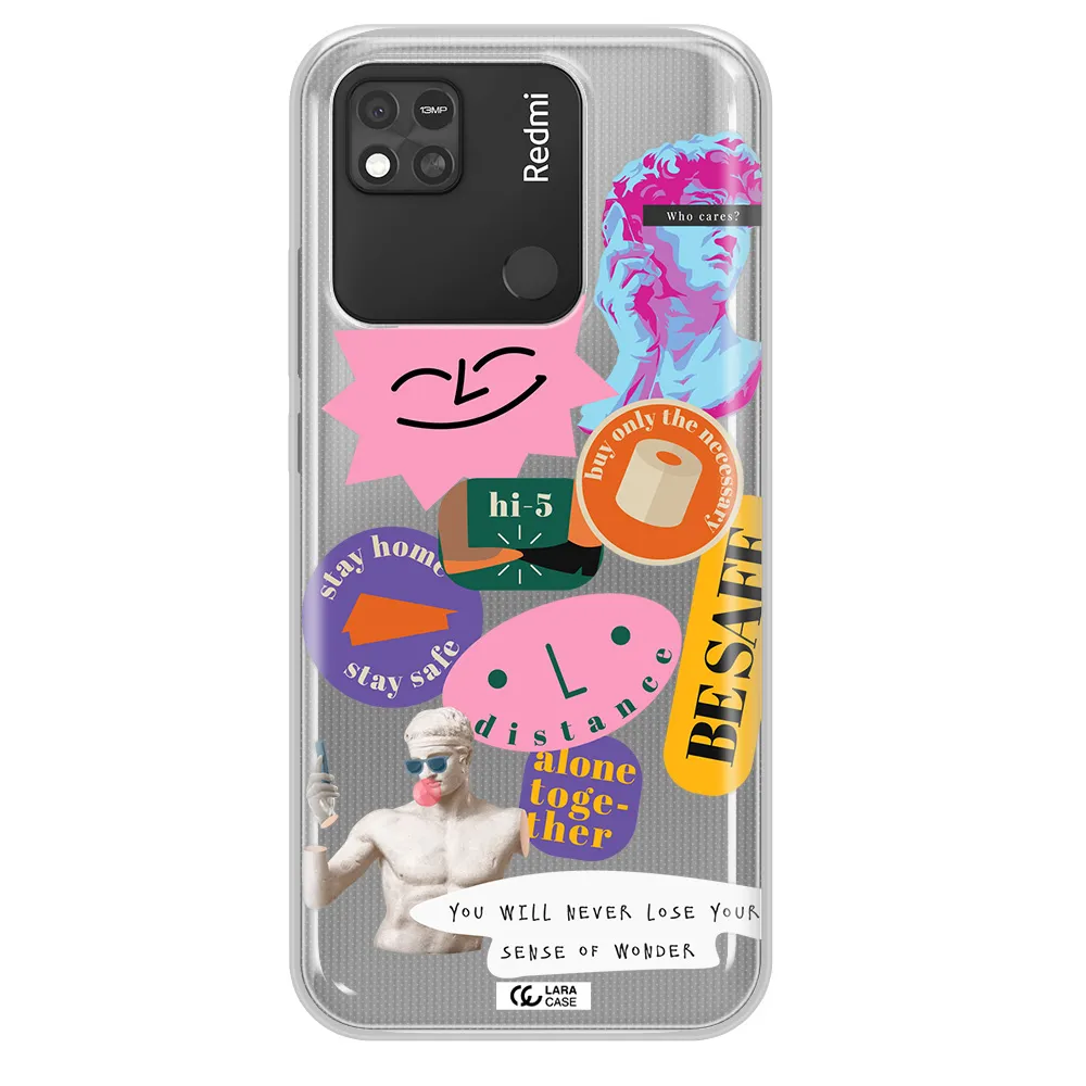 Be Safe Xiaomi Redmi 10A Clear TPU Case