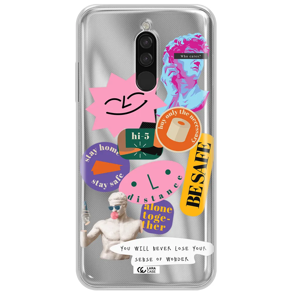 Be Safe Xiaomi Redmi 8 Clear Tpu Case