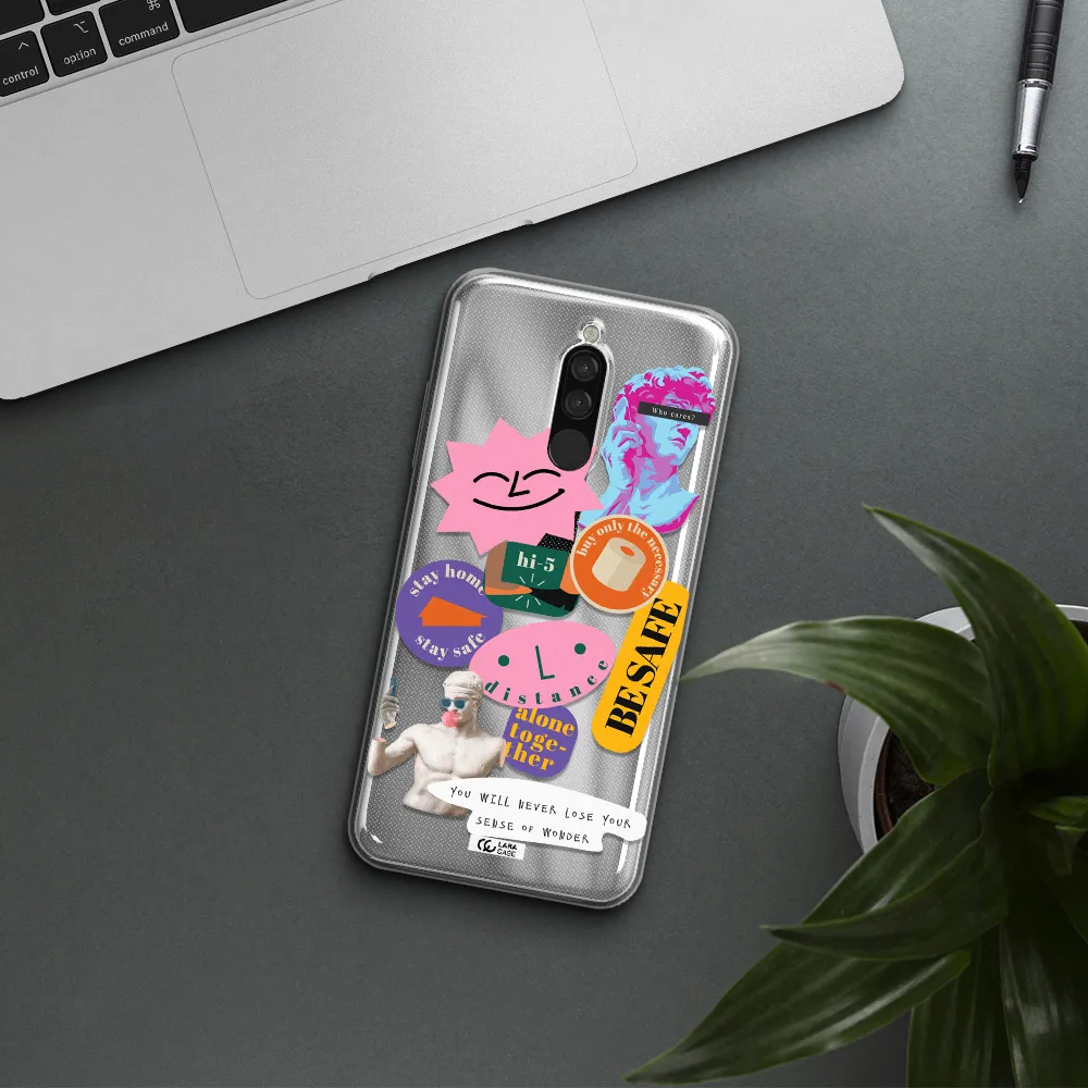 Be Safe Xiaomi Redmi 8 Clear Tpu Case