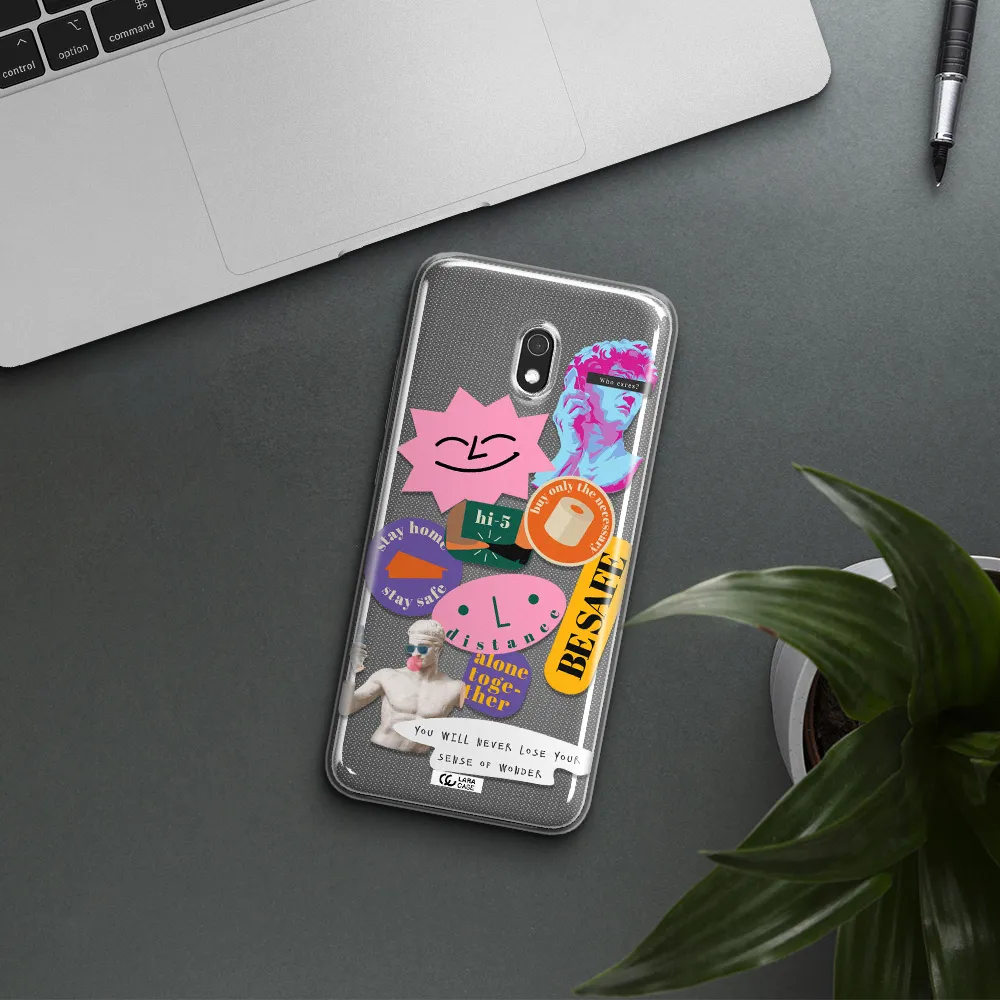 Be Safe Xiaomi Redmi 8A Clear TPU Case