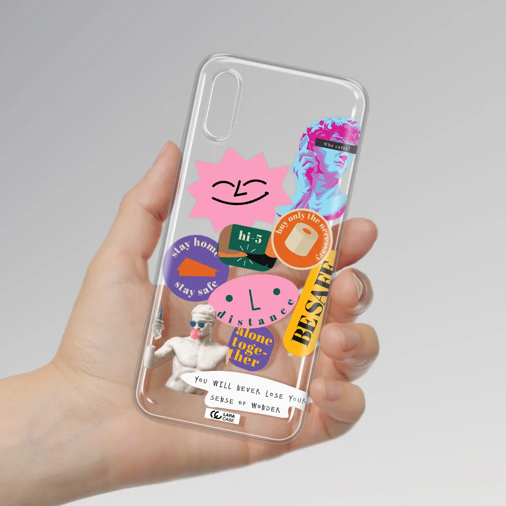 Be Safe Xiaomi Redmi 9A Clear TPU Case